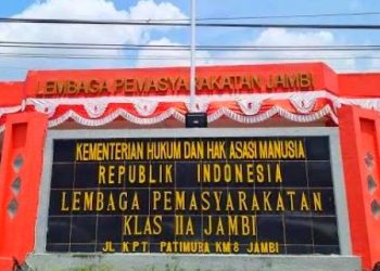 Gedung Lembaga Pemasyarakatan Kelas IIA Jambi (Dok. Nahar)