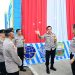 Kapolda Jambi Irjen Pol. Krisno H. Siregar turun langsung melakukan pengecekan di  Tol Jambi–Palembang hingga Pos Pelayanan di kawasan Mestong, Kab. Muaro Jambi pada Selasa, (17/03/2026) (Dok.Nahar)