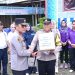 Kapolda Jambi Irjen Pol. Krisno H. Siregar meninjau Pos Pelayanan Idul Fitri di Kota Jambi, (Dok.Nahar)