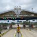 Gerbang Tol Muaro Sebapo di ruas Jalan Tol Trans Sumatera yang menjadi salah satu akses utama arus mudik Lebaran 2026. (Dok.Humas HK)