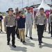 Direktur Lalu Lintas Polda Jambi Kombes Pol Adi Benny Cahyono bersama jajaran melakukan survei jalur Tol Pijoan hingga jalan arteri di wilayah Provinsi Jambi, Selasa (10/3/2026). (Dok.Nahar)