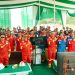 Poto bersama usai Peresmian field trial injeksi chemical di Lapangan Meruap, Kabupaten Sarolangun, Jambi, Minggu (1/3/2026) (Dok. FJM)