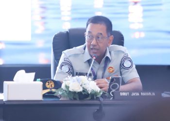 Direktur Utama Jasa Raharja Muhammad Awaluddin menghadiri Rapat Koordinasi Lintas Sektoral Operasi Ketupat 2026 di Jakarta, Senin (2/3/2026), (Dok. Humas JR Jambi)