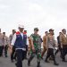 Gubernur Sumatera Selatan Herman Deru bersama jajaran Forkopimda dan manajemen PT Hutama Karya meninjau kesiapan operasional fungsional Ruas Tol Palembang–Betung Segmen Keramasan–Pulau Rimau, Selasa (10/3/2026). (Dok. Stepanus)