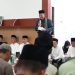 Wakil Gubernur Jambi Abdullah Sani menyampaikan sambutan saat kegiatan Safari Ramadhan Pemerintah Provinsi Jambi di Masjid Al Ikhlas, Kecamatan Muara Sabak Barat, Kabupaten Tanjung Jabung Timur, Rabu (11/3/2026). (Dok, Erit)