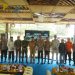 Danrem 042/Gapu Brigjen TNI Nyamin bersama Kapolda Jambi dan unsur Forkopimda saat meninjau Pos Pelayanan dan situasi keamanan di objek wisata Kampung Radja, Jambi, Selasa (24/3/2026), (Dok, Nahar)