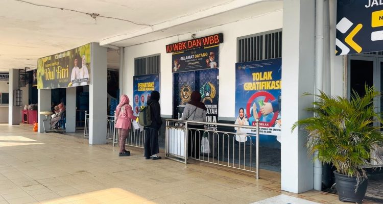 Suasana pelayanan di Lembaga Pemasyarakatan Kelas IIA Jambi. (dok. Nahar)