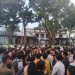 Aliansi BEM SI Daerah Bengkulu menggelar aksi simbolik di depan Korem, Jalan Pembangunan, Selasa (31/3/2026). (Foto:Yl)