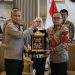 Kapolda Bengkulu bersama jajaran DJP Bengkulu dan Lampung membahas penguatan penegakan hukum perpajakan. (foto:yola)