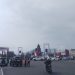 Sejumlah ruas jalan utama mulai ditutup Sabtu sore (18/4/2026). (Foto:yola)