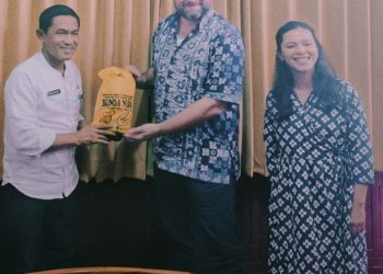 Bapperida Mukomuko menerima tim periset dari SIPEF dan Arcrenosia, Rabu (8/4/2026). (Foto:Dede)
