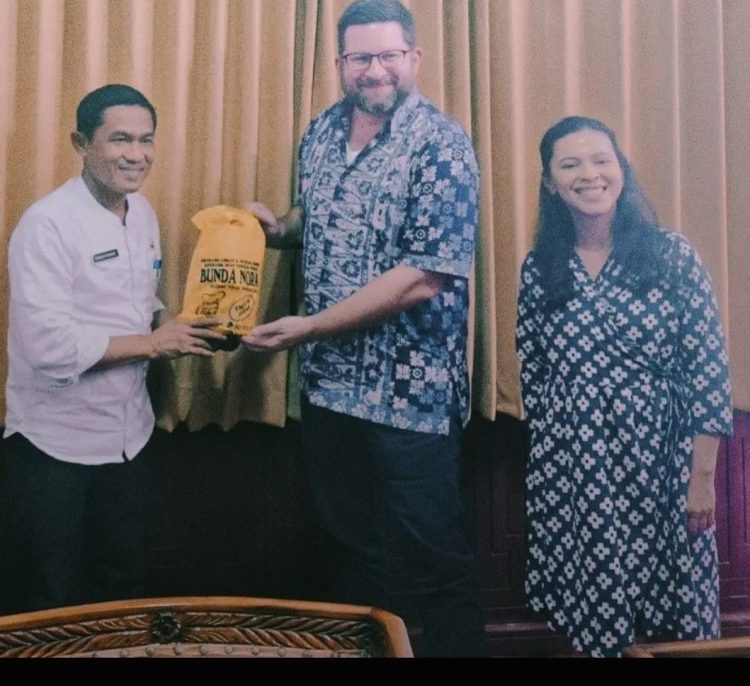 Bapperida Mukomuko menerima tim periset dari SIPEF dan Arcrenosia, Rabu (8/4/2026). (Foto:Dede)