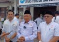 Serah terima jabatan Kepala Dispora Kota Bengkulu kepada Eka Saputra dalam acara sertijab di kantor Dispora, Rabu (15/4/2026). (foto:Yola)