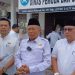 Serah terima jabatan Kepala Dispora Kota Bengkulu kepada Eka Saputra dalam acara sertijab di kantor Dispora, Rabu (15/4/2026). (foto:Yola)