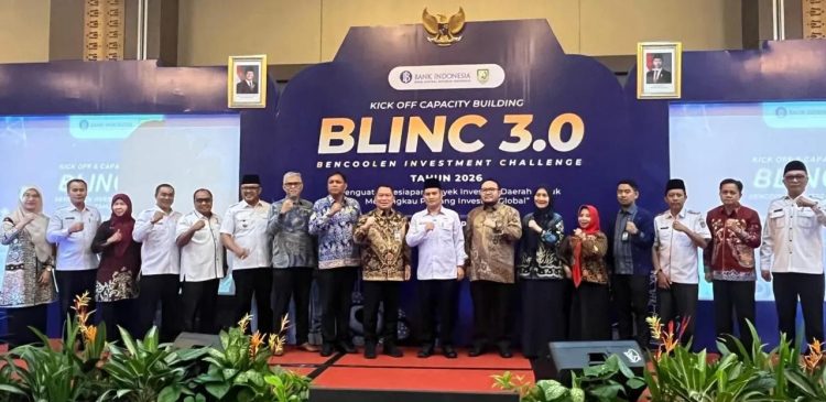 Sekda Bengkulu bersama Bank Indonesia membuka BLINC 3.0 sebagai upaya mendorong investasi daerah. (foto: yola)