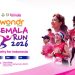 Banner Kemala Run 2026 dengan rute indah di kawasan Pantai Saba dan Pantai Purnama, Gianyar. (Foto:yola)