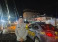 Personel Polres Kepahiang Patroli KRYD, Sabtu malam (11/4/2026). (Foto:Yola)