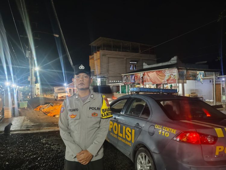 Personel Polres Kepahiang Patroli KRYD, Sabtu malam (11/4/2026). (Foto:Yola)
