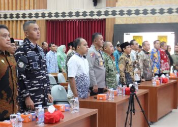 Irwasda Polda Bengkulu, Ja’Far Sodiq, menghadiri Musrenbang Provinsi Bengkulu RKPD 2027, Jumat (10/4/2026). (Foto:yola)