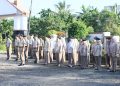Kantor Pertanahan Kabupaten Bengkulu Tengah melaksanakan apel pagi, Senin (20/4/2026). (Foto:yola)