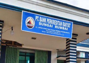 Kantor PT BPR Sungai Rumbai di Kabupaten Dharmasraya, Sumatera Barat (Dok. Humas OJK)