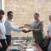 Perwakilan Yayasan Roemah Kelapa Indonesia bersama peneliti asal Eropa saat melakukan pertemuan terkait pengembangan potensi kelapa di Kabupaten Tanjung Jabung Timur (Dok. Daus)