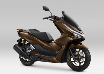 Tampilan Sepeda motor Honda PCX160 dengan pilihan warna terbaru (Dok. Sinsen)