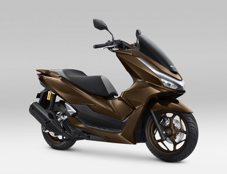 Tampilan Sepeda motor Honda PCX160 dengan pilihan warna terbaru (Dok. Sinsen)