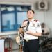 Kepala Lapas Kelas IIA Jambi, Syahroni Ali, menyampaikan paparan saat kegiatan coffee morning bersama insan pers di Kota Jambi, Rabu (1/4/2026) (Dok. Nahar)