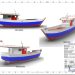 Desain kapal nelayan bantuan program 10 GT di Kabupaten Tanjung Jabung Timur. (Dok. Willy)
