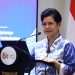 Ketua Dewan Audit OJK Sophia Wattimena menyampaikan sambutan dalam Forum Governance, Risk, and Compliance (GRC) Pra-Risk and Governance Summit (RGS) 2026 di Jakarta, Selasa (8/4/2026). (Dok. Humas OIK Jambi)