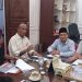 Pengurus KONI Provinsi Jambi melakukan audiensi dengan perwakilan PetroChina International Jabung Ltd di rumah dinas Sekda Provinsi Jambi, Kamis (16/4/2026) (Dok. Daus)