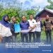 Tim A Kantor Pertanahan Kabupaten Bengkulu Tengah periksa tanah di Desa Tanjung Terdana, Rabu (15/4/2026). (Foto:yola)