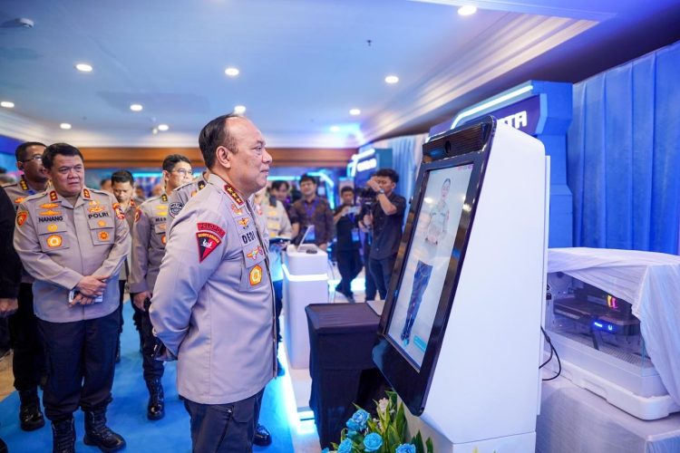Wakapolri, Dedi Prasetyo, menghadiri peluncuran Rakor Komite TIK Polri 2026 di Ballroom Hotel Mercure Ancol. (Foto:yola)